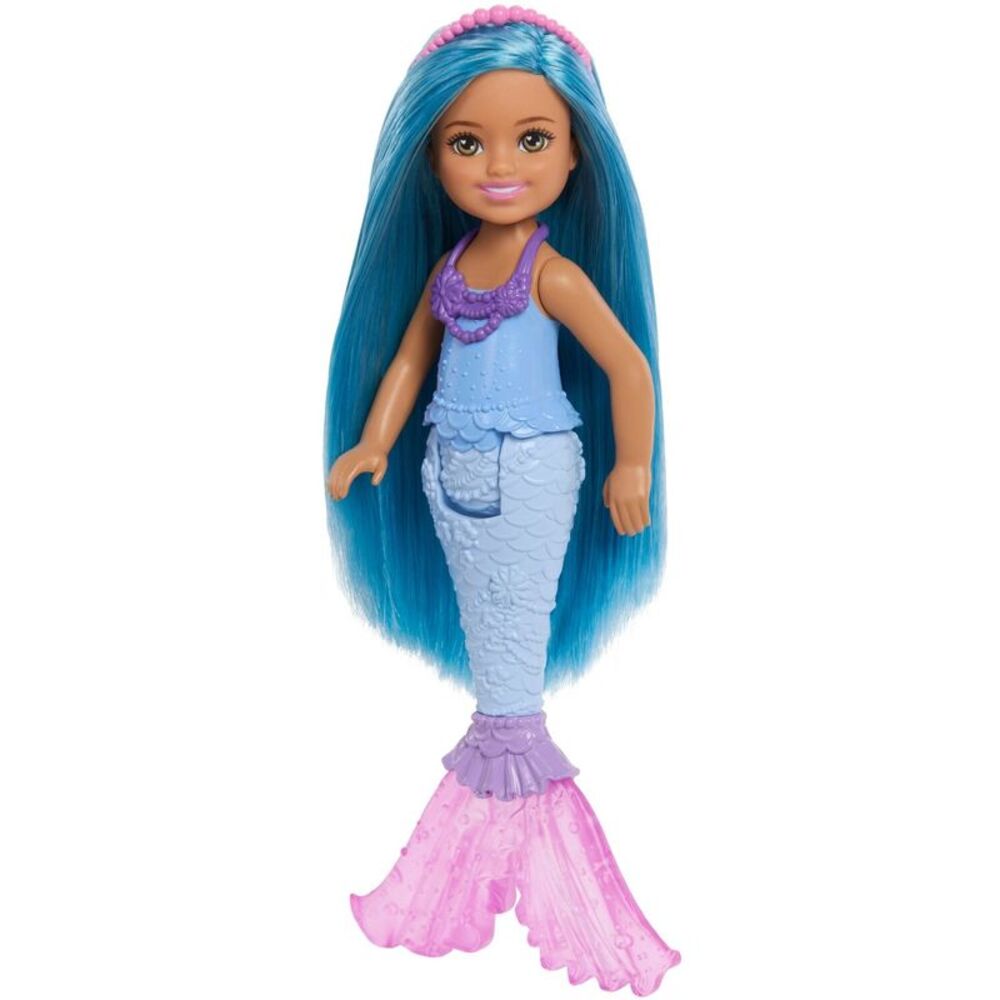 Barbie Fantasy Chelsea Mermaid, Blue Hair COLLECTIBLES